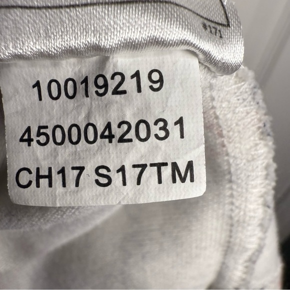 Ariat White and Blue Sleeveless Polo Collared Top in Fox Design Size Medium GUC - Picture 7 of 7